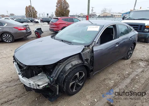 2022 Honda Insight Ex z USA, uszkodzony, nr VIN 19XZE4F55NE009648